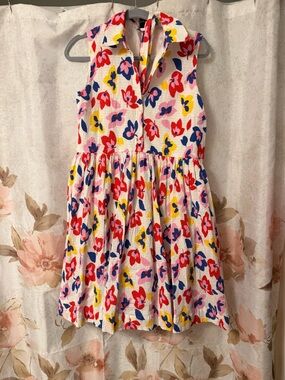 Kate Spade ♠️Sleeveless Floral Cotton Dress